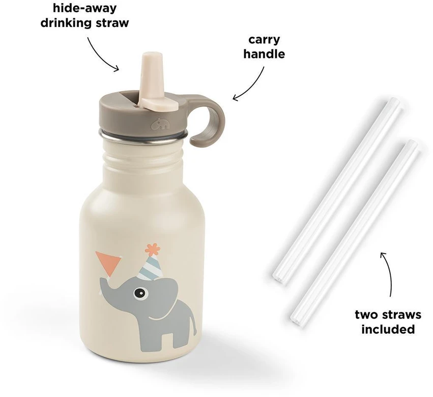 Done by Deer metalinė gertuvė Celebration 350 ml Sand
