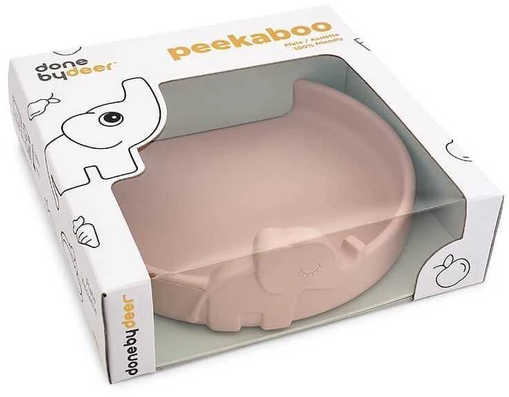 Done by Deer Peekaboo lėkštė Elphee (kelios spalvos)