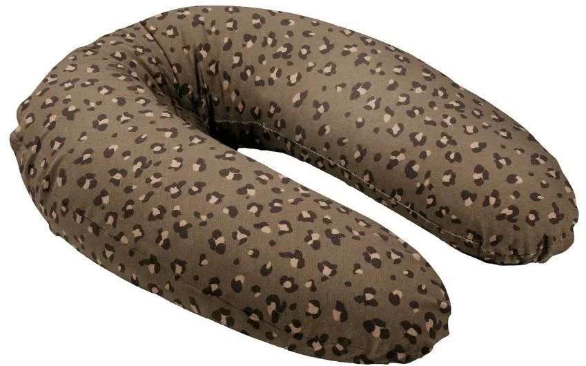 Doomoo Buddy maitinimo ir nėštumo pagalvė Leopard Bronze, 180 cm