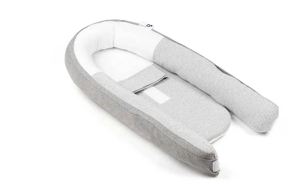 Doomoo kūdikio lizdelis (naujagimio gultukas) "Cocoon Classic Pilkas"