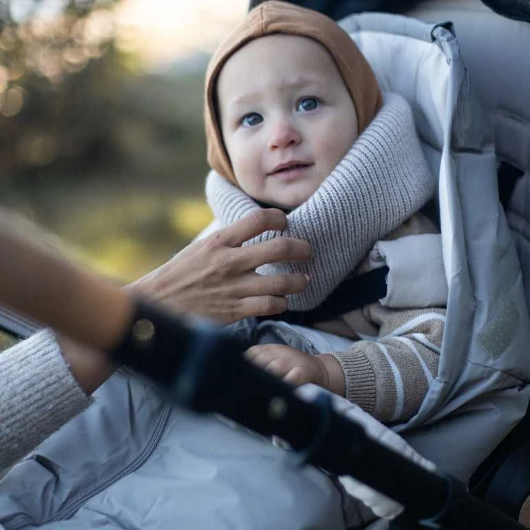 Easygrow universalus vokelis tinkantis ir automobilinei kėdutei FERD Maxi Pilkas