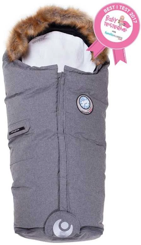 Easygrow žieminis vokelis kūdikiui Nature Footmuff Pilkas