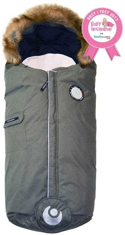 Easygrow žieminis vokelis kūdikiui Nature Footmuff Pilkas