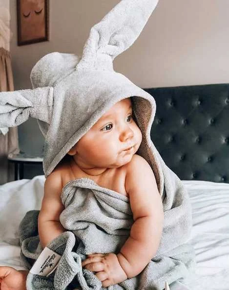 Elodie Details rankšluostis su gobtuvu Mėtinės ausys / Mineral Žalias Mint
