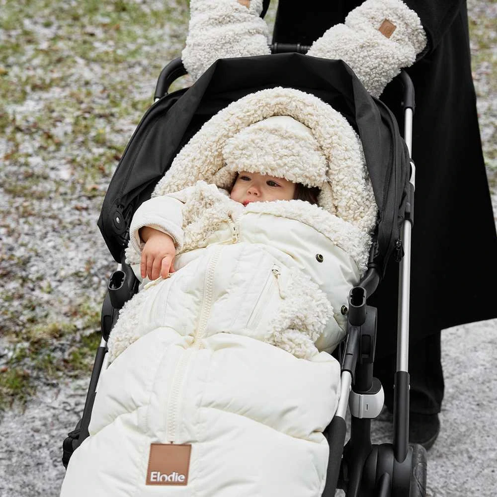Elodie Details vežimėlio pirštinės Soft Sherpa