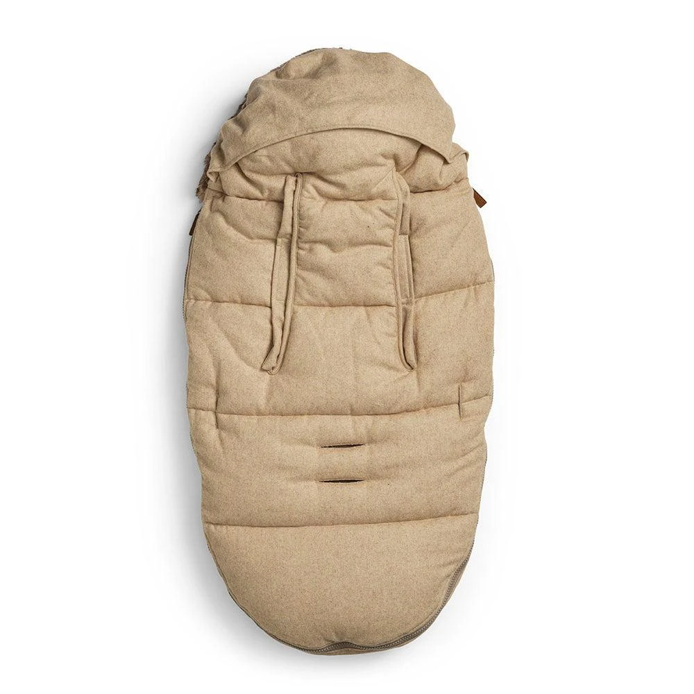 Elodie Details vilnonis žieminis vokelis kūdikiui Pure Khaki rusvai gelsvas