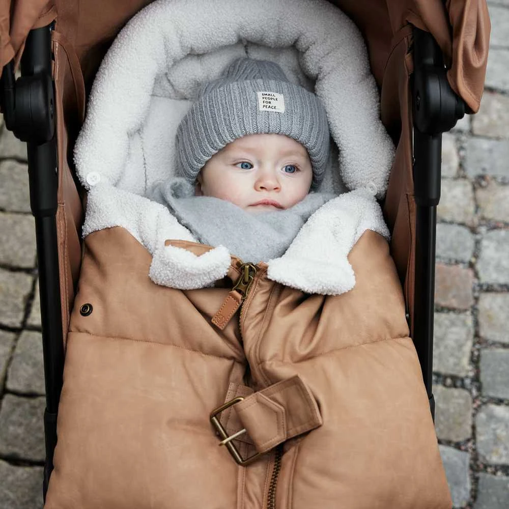 Elodie Details žieminė vilnos kepurė Wool Beanie Sunrise Mėlyna