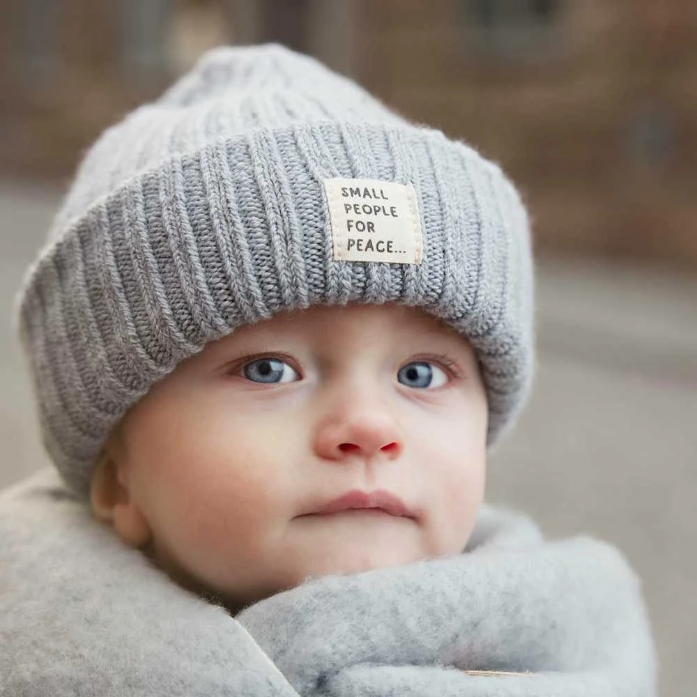 Elodie Details žieminė vilnos kepurė Wool Beanie Sunrise Mėlyna
