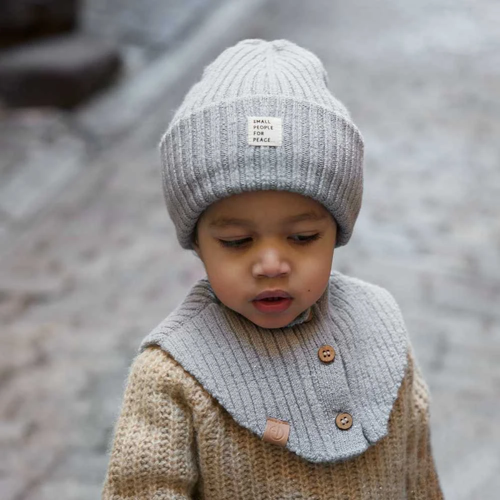Elodie Details žieminė vilnos kepurė Wool Beanie Sunrise Mėlyna