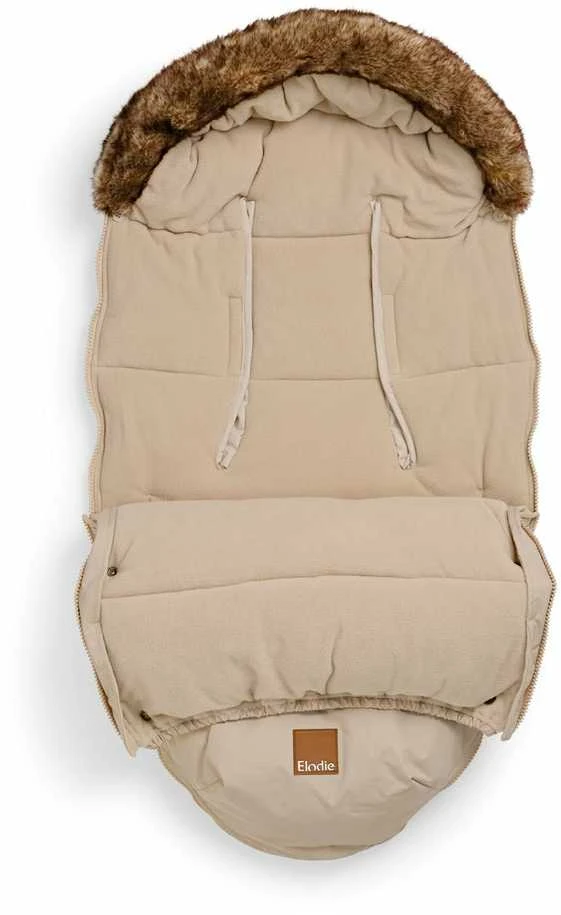 Elodie Details - universalus miegmaišis vaikiškam vežimėliui | Wool Pure Khaki