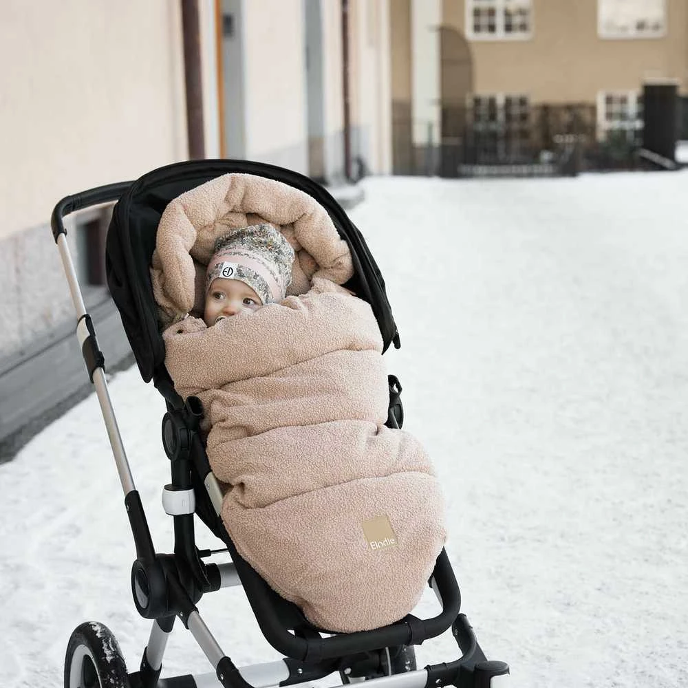 Elodie Details žieminis vokelis kūdikiui Rožinė Bouclé