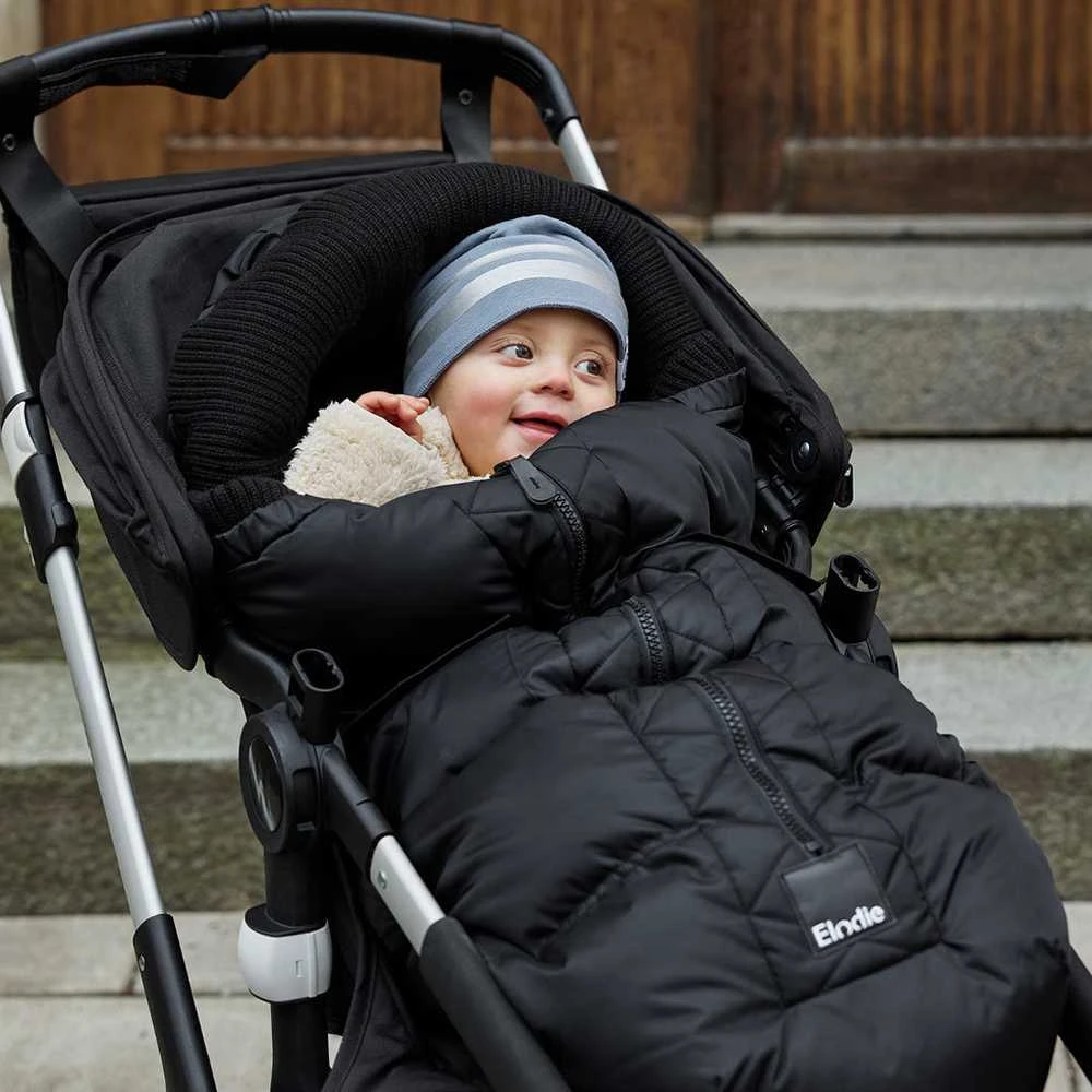 Elodie Details žieminis vokelis kūdikiui Pilot Juodas
