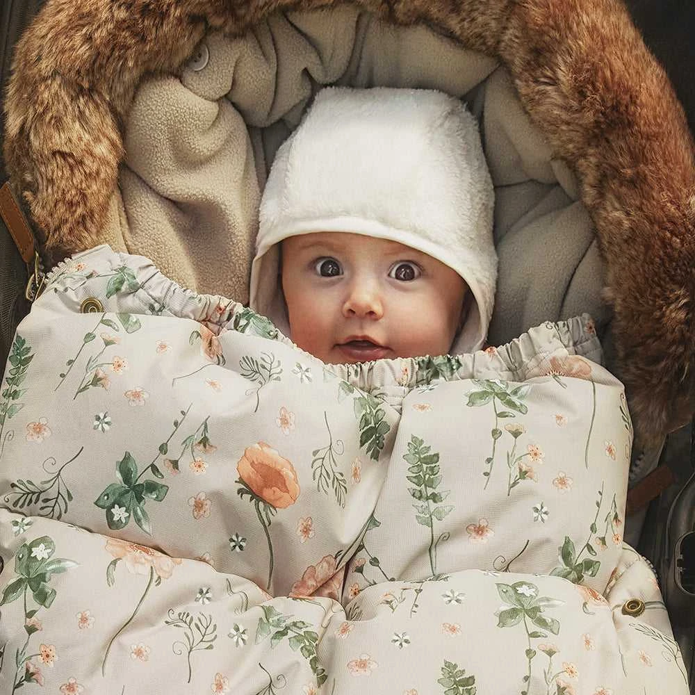 Elodie Details - universalus miegmaišis vaikiškam vežimėliui | Pievų žydėjimas