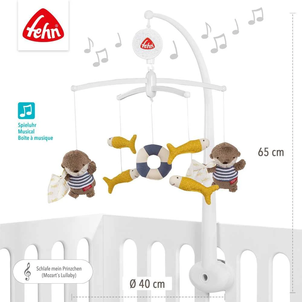 Fehn muzikinė karuselė Otter Brown