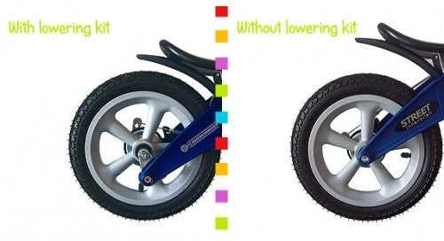 FirstBike aukščio mažinimo priedas dviratukui