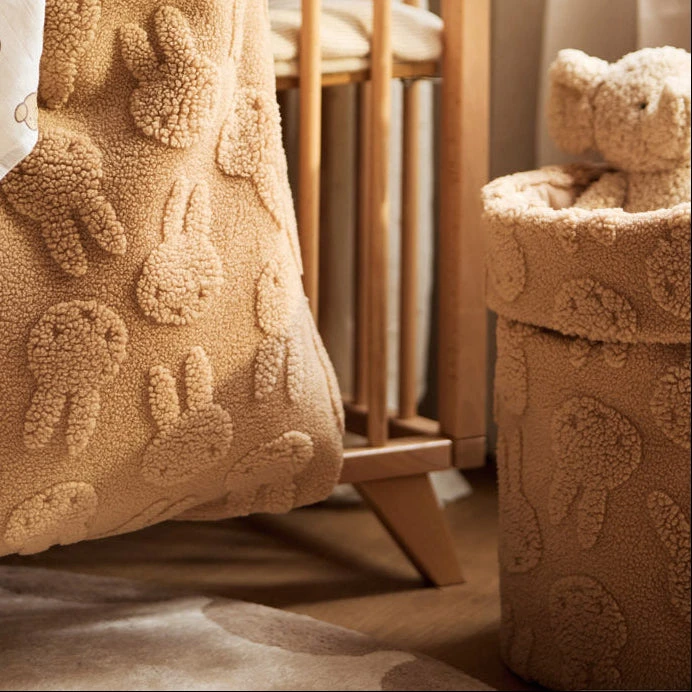 Jollein daiktų laikymo krepšys Miffy Jacquard Teddy Biscuit 30*35