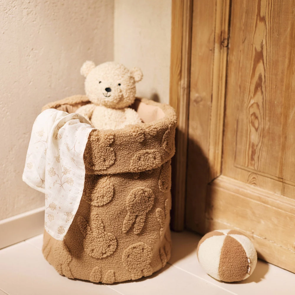 Jollein daiktų laikymo krepšys Miffy Jacquard Teddy Biscuit 30*35