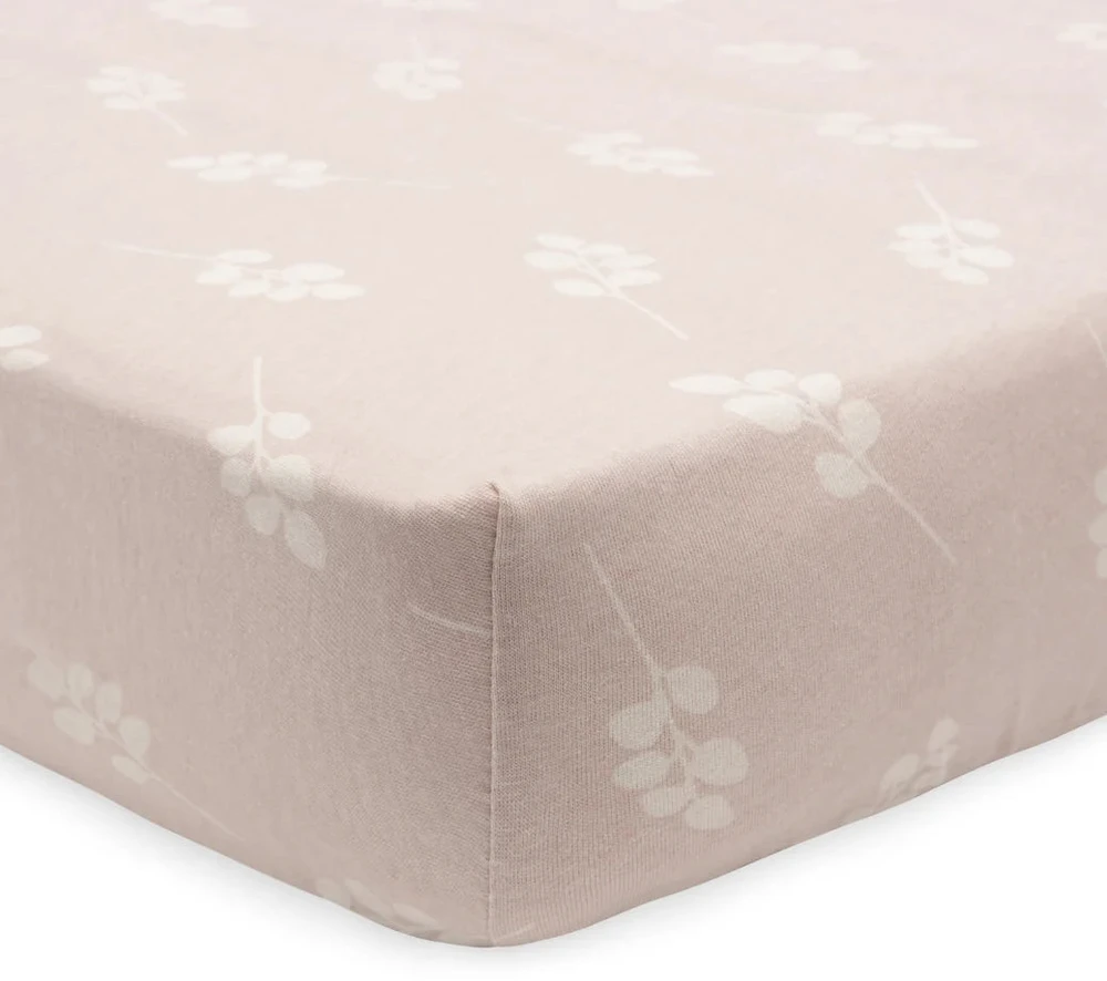 Jollein jersey paklodė su guma Twig Wild Rose