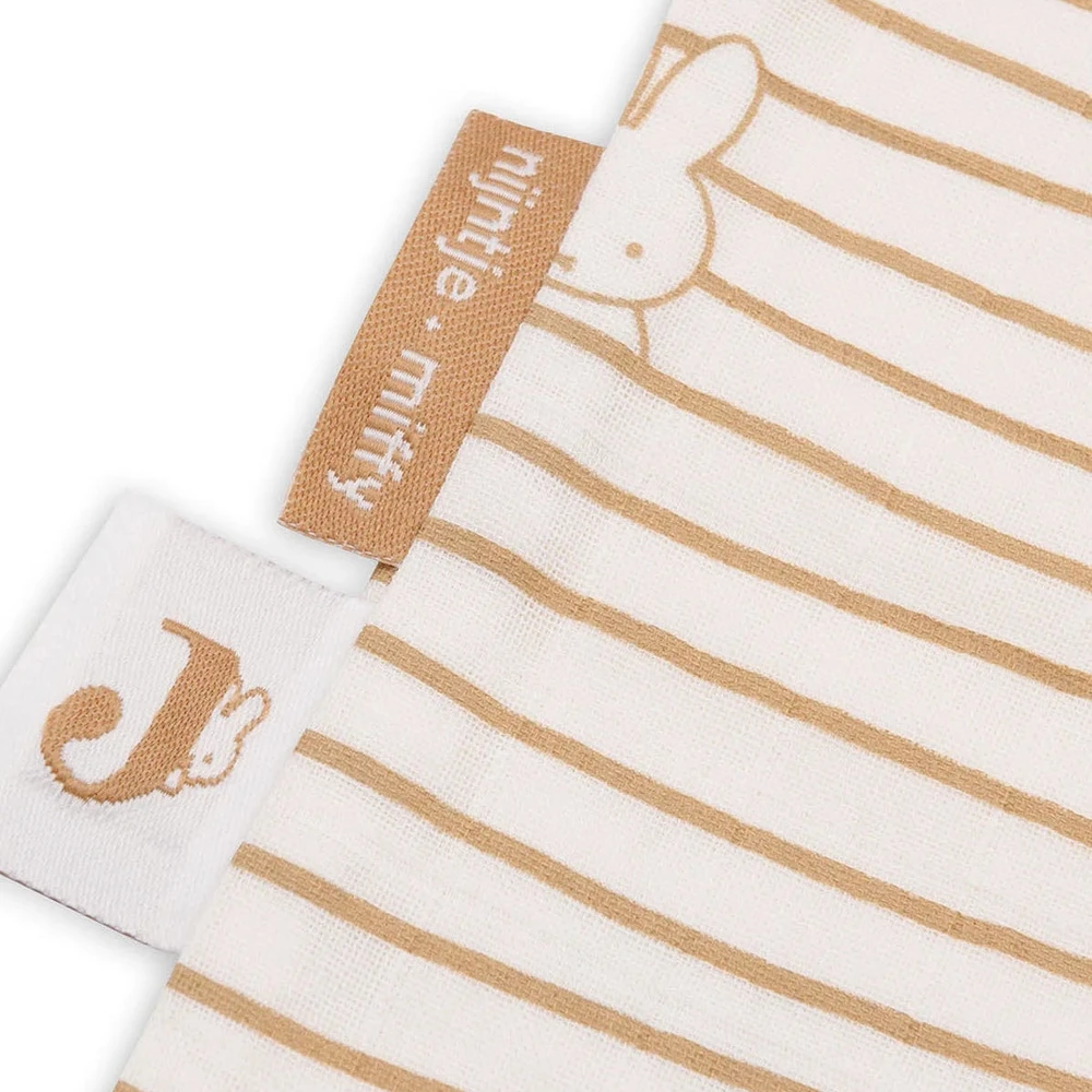 Jollein kūdikio muslino miegmaišis 0.5 TOG Miffy Stripe