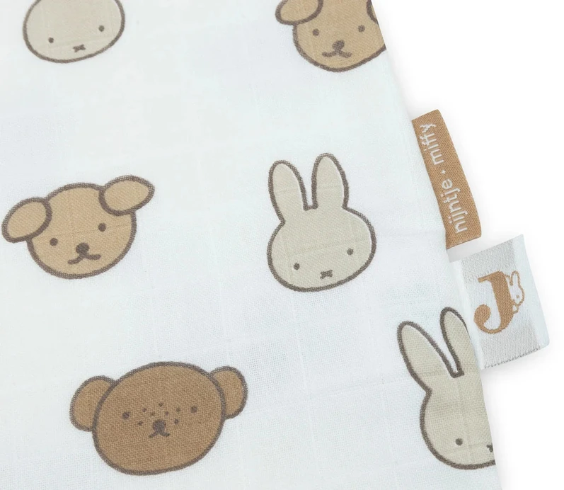 Jollein kūdikio muslino miegmaišis 0.5 TOG Miffy and Friends