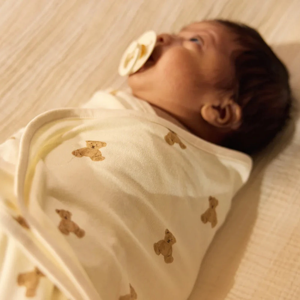 Jollein kūdikio vystymo miegmaišis Mini Teddy Bear Tog 0.5