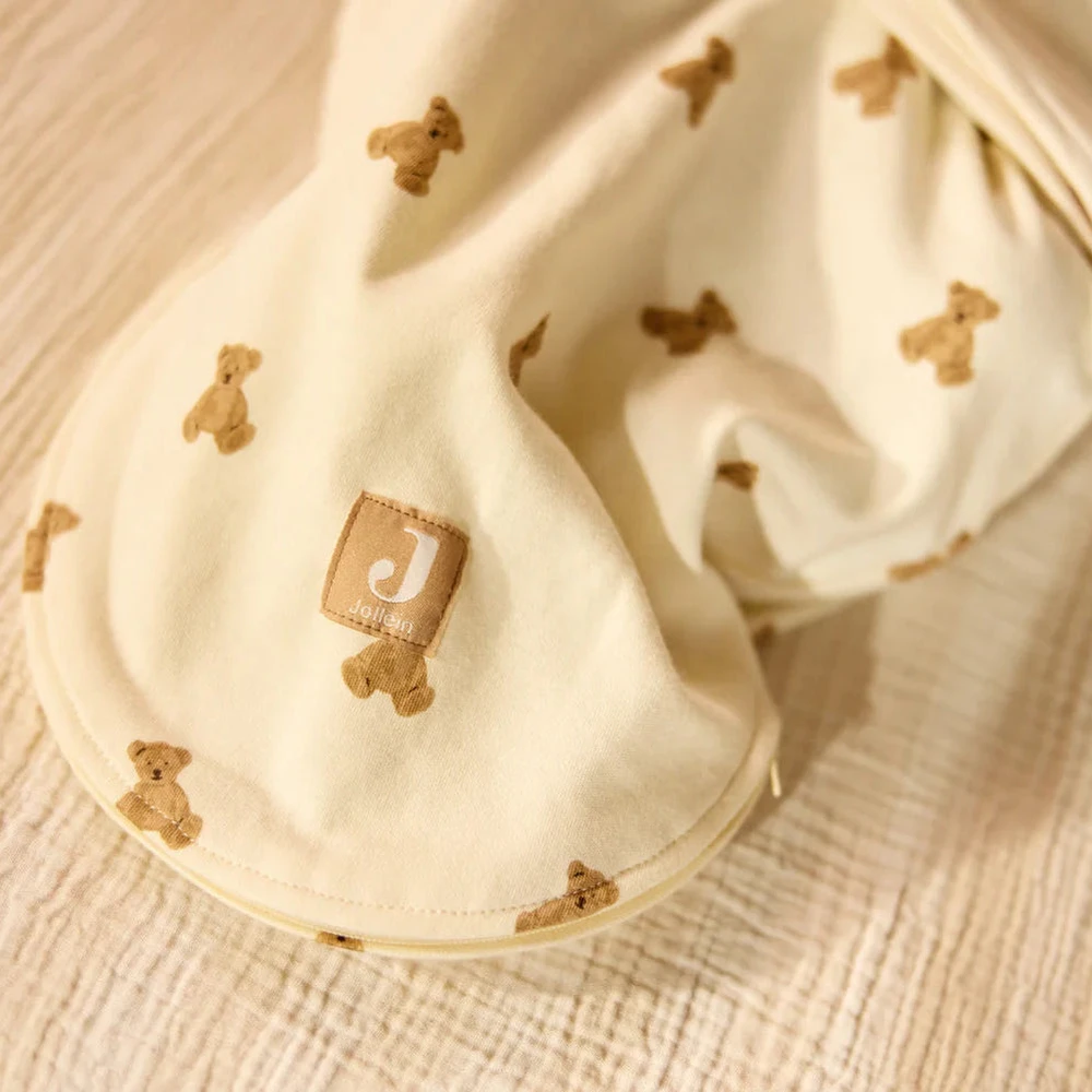 Jollein kūdikio vystymo miegmaišis Mini Teddy Bear Tog 0.5