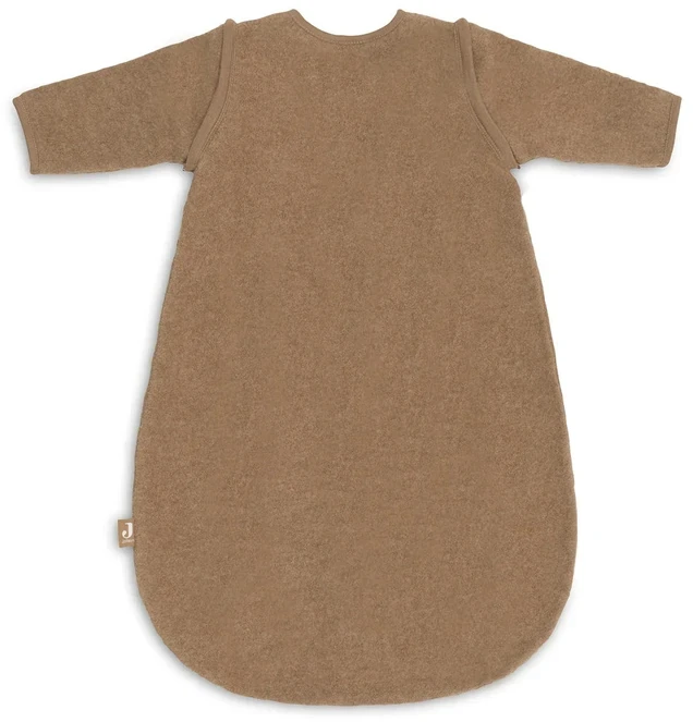 Jollein merino vilnos miegmaišis su nusegamomis rankovėmis Dark Hazel, TOG 2.0–2.5