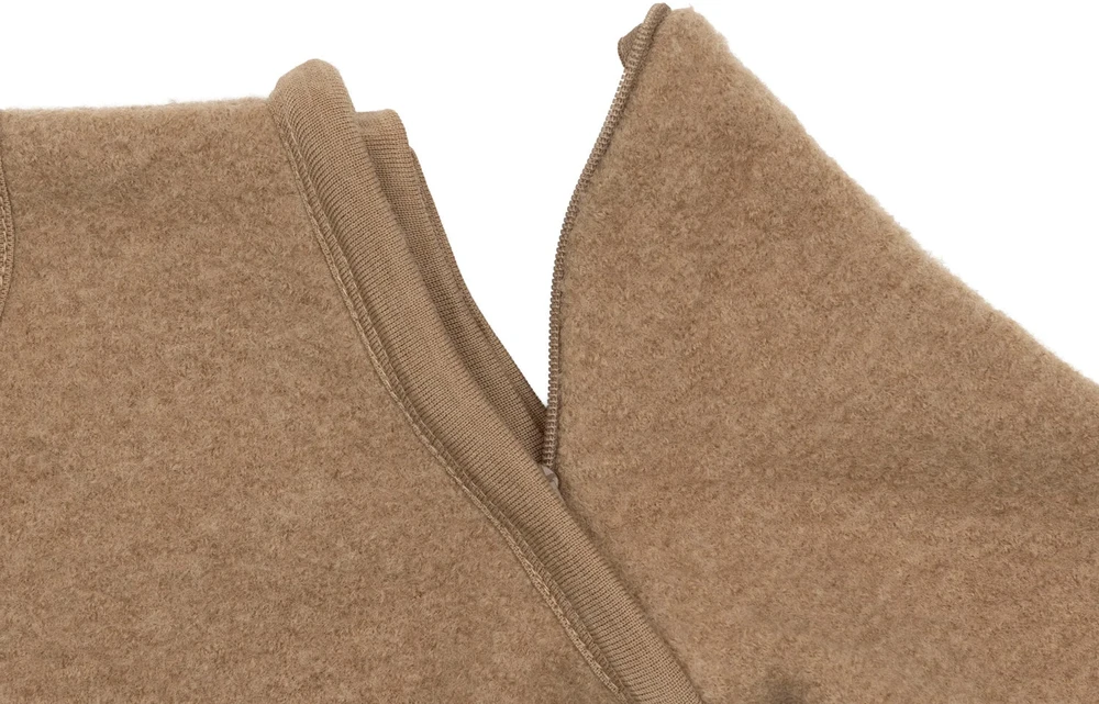 Jollein merino vilnos miegmaišis su nusegamomis rankovėmis Dark Hazel, TOG 2.0–2.5
