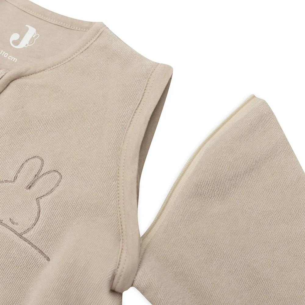 Jollein miegmaišis su nusegamomis rankovėmis Sleepy Miffy Nougat