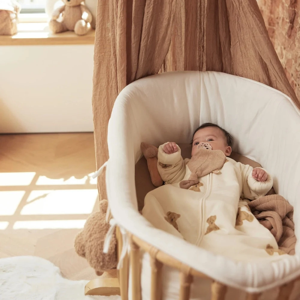 Jollein miegmaišis su nusegamomis rankovėmis Teddy Bear