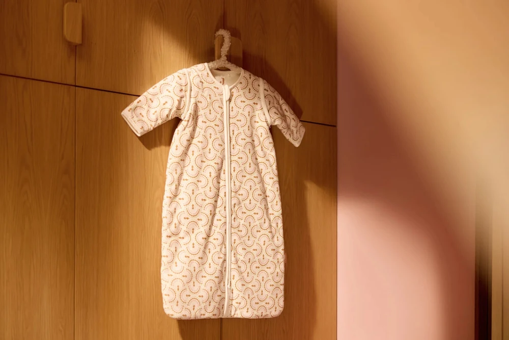 Jollein miegmaišis su nusegamomis rankovėmis 2.5–3.5 TOG Soft Plumes