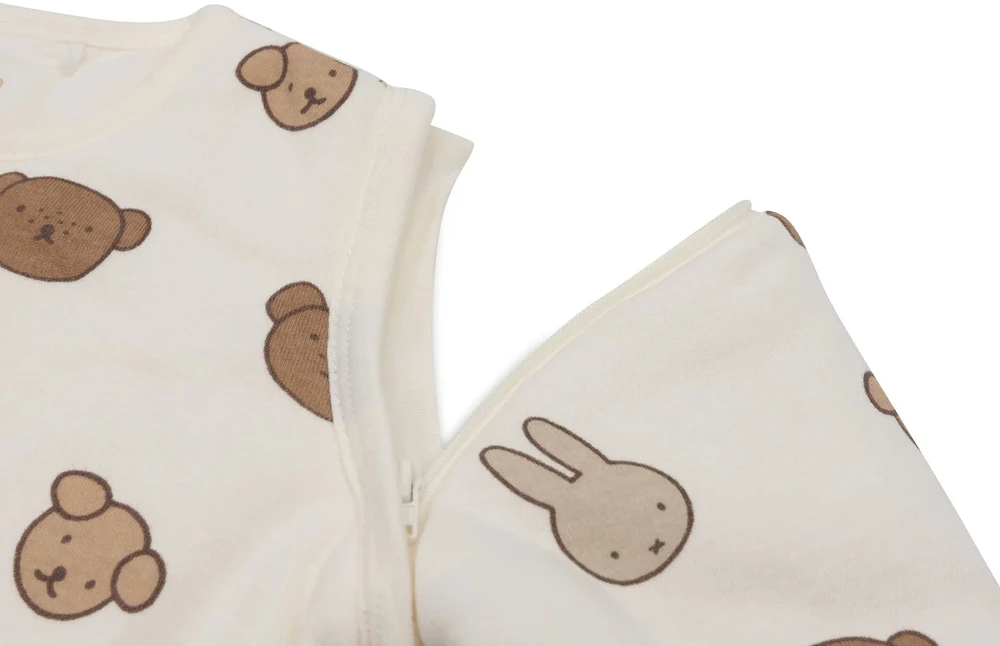Jollein miegmaišis su nusegamomis rankovėmis Miffy and Friends