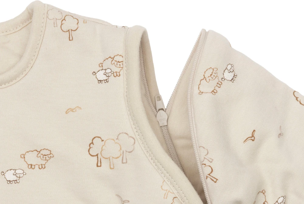 Jollein miegmaišis su nusegamomis rankovėmis 2.5–3.5 TOG Woolly