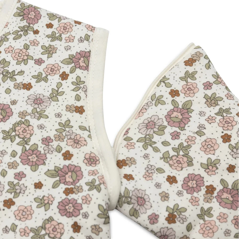 Jollein miegmaišis su nusegamomis rankovėmis 2.5–3.5 TOG Retro flowers