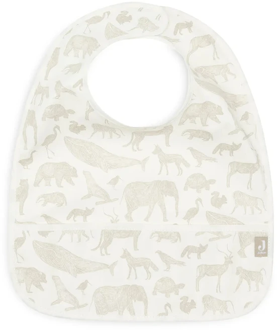 Jollein neperšlampami seilinukai Animals Olive Žalias, 2 vnt.
