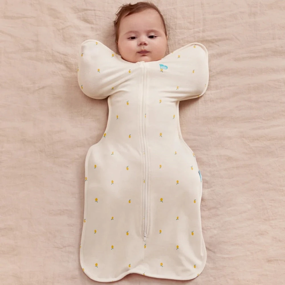 Love To Dream™ Swaddle Up™ bambukinės viskozės miegmaišis Lemon TOG 1.0, 1 etapas, S dydis (Copy)