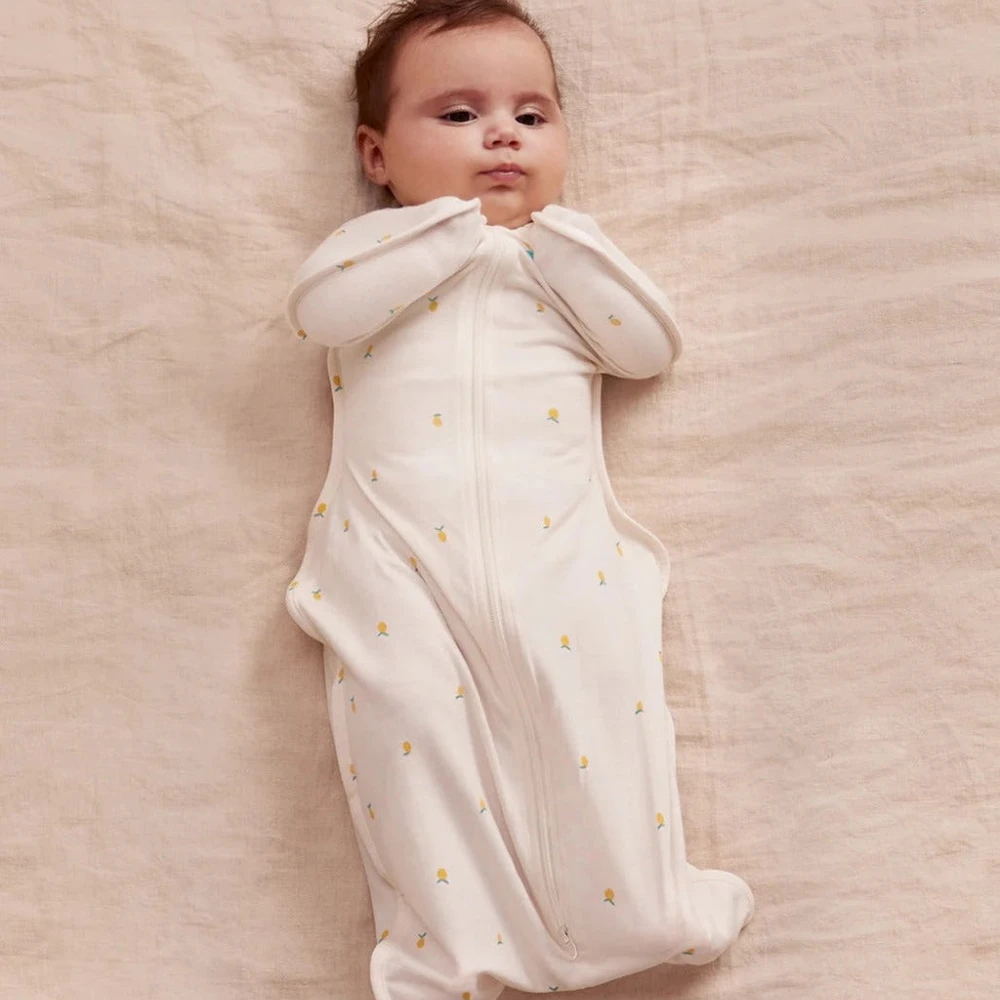Love To Dream™ Swaddle Up™ bambukinės viskozės miegmaišis Lemon TOG 1.0, 1 etapas, S dydis (Copy)