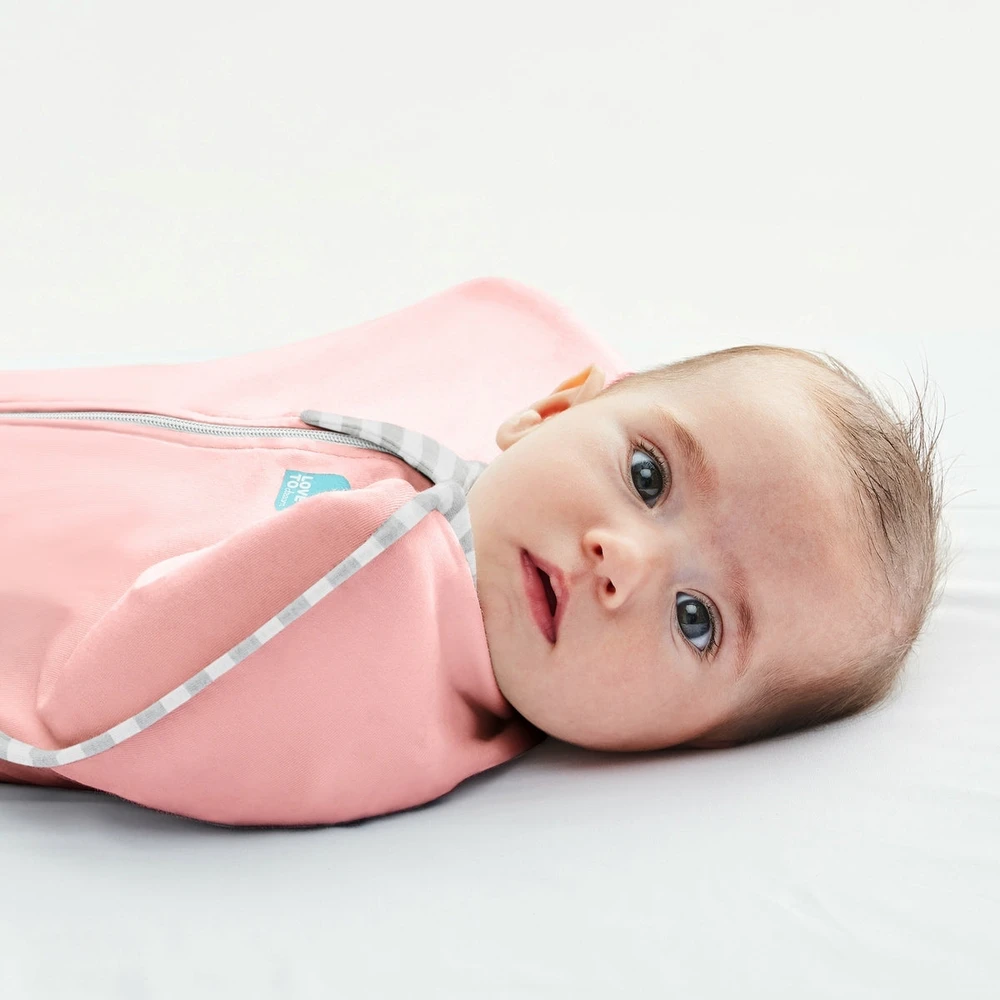 Love To Dream™ Swaddle Up™ miegmaišis dusty pink TOG 1.0, 1 etapas, S dydis