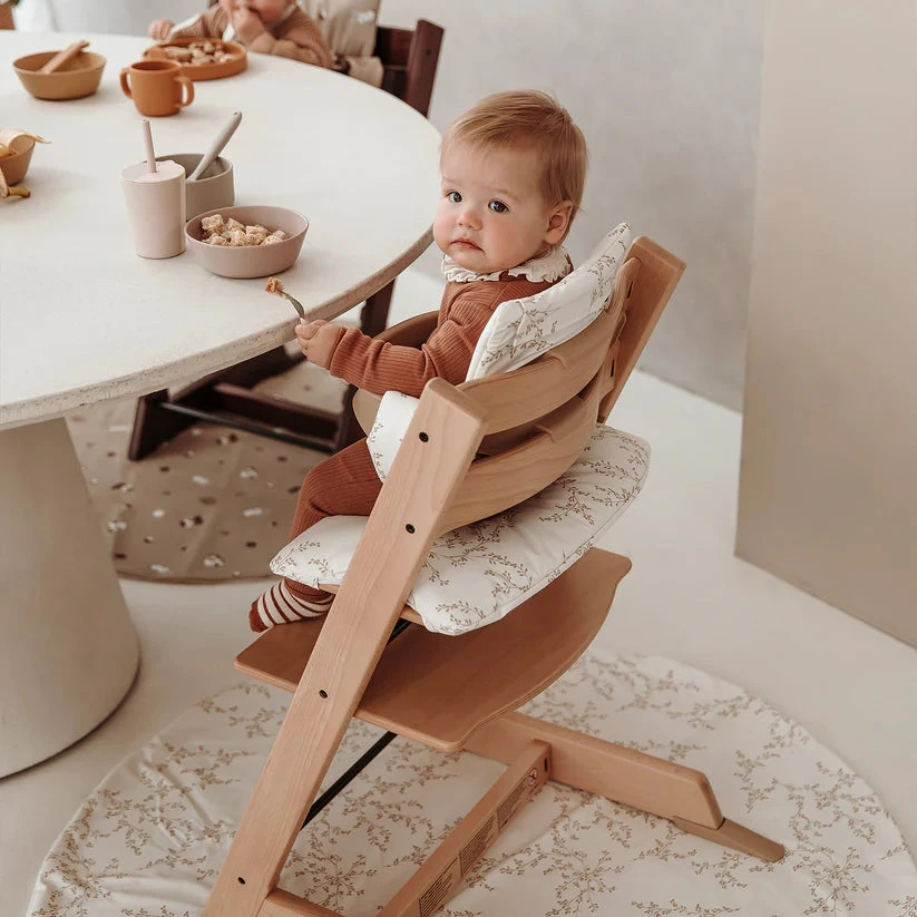 Meyco Baby apsauginis grindų kilimėlis po maitinimo kėdute Branches Sand