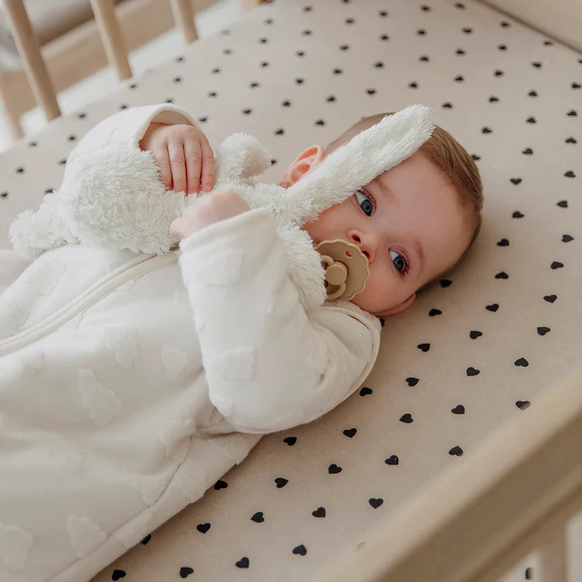 Meyco Baby kūdikio miegmaišis su nusegamomis rankovėmis Clouds Natural, TOG 3.0