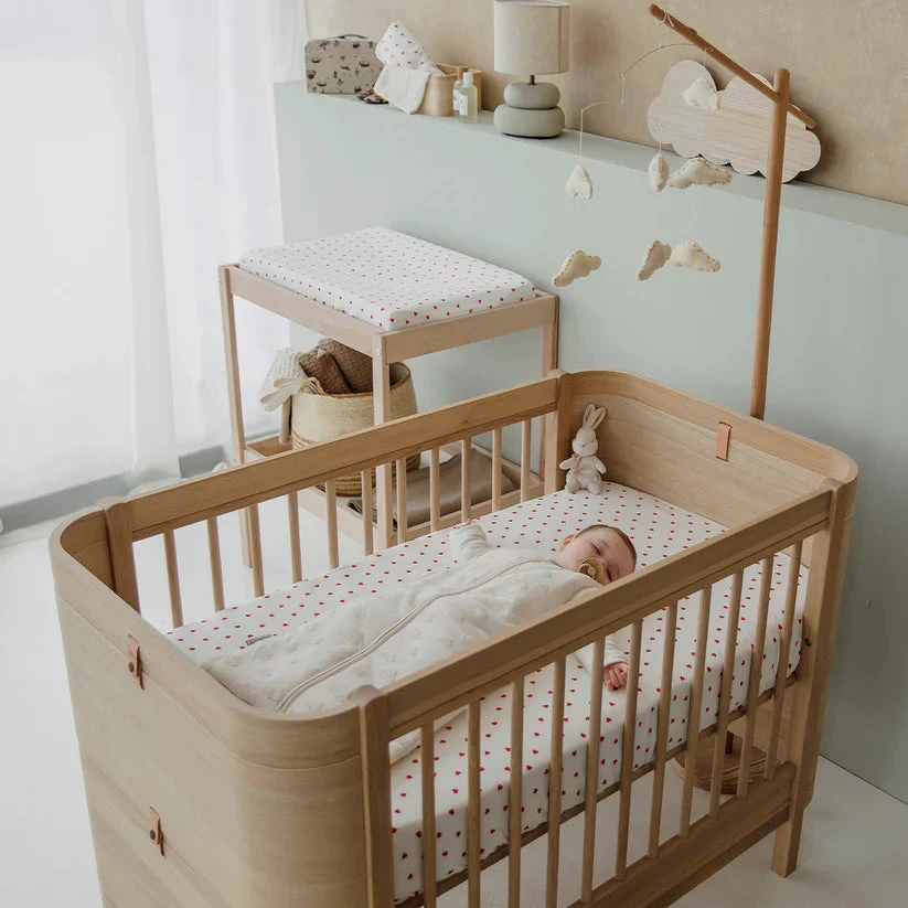 Meyco Baby kūdikio miegmaišis su nusegamomis rankovėmis Clouds Natural, TOG 3.0