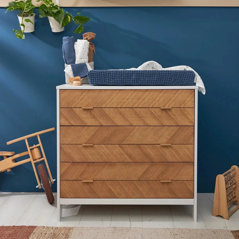 Meyco Baby marliniai muslino vystyklai Moon Indigo, 70×70 cm, 3 vnt.