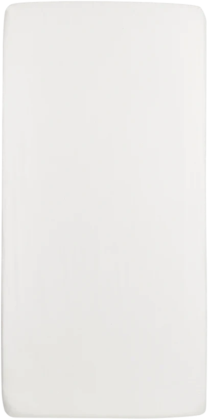 Meyco Baby medvilninė austinė paklodė su guma 60 × 120 cm, Baltas
