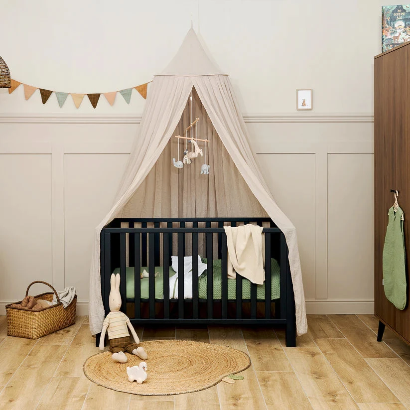 Meyco Baby medvilninė jersey paklodė su guma 60 × 120 cm, Olive Žalias