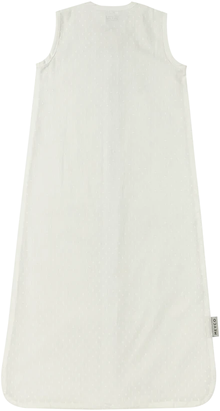 Meyco Baby medvilninis kūdikio miegmaišis Plume Offwhite, TOG 0.3