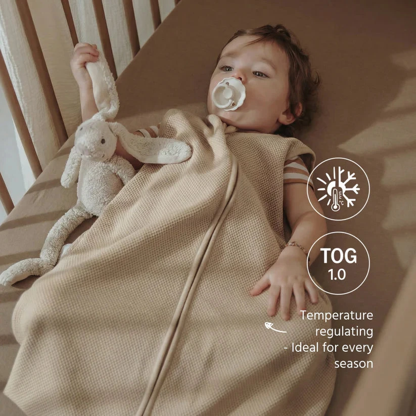 Meyco Baby Studio kūdikio miegmaišis Classic Sand, TOG 1.0