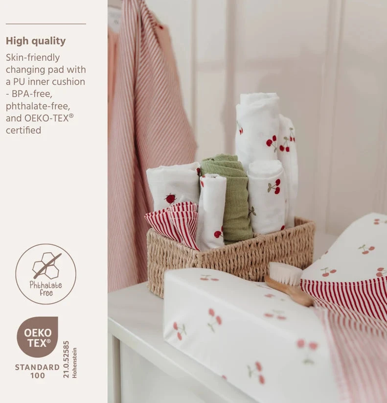 Meyco Baby vystymo lenta Cherry Natural, 50 × 70 cm