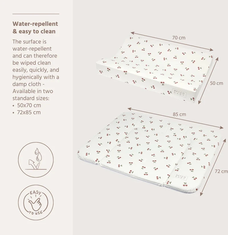 Meyco Baby vystymo lenta Cherry Natural, 50 × 70 cm