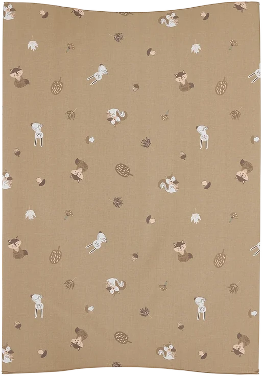 Meyco Baby vystymo lenta Forest Animals Sand, 50 × 70 cm