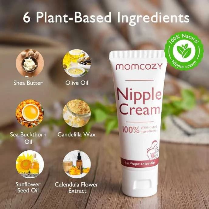 MOMCOZY 100 PROC. NATŪRALUS, VEGANIŠKAS, BE LANOLINO, SPENELIŲ KREMAS